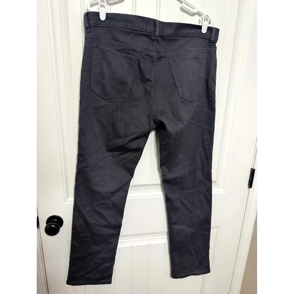 Banana Republic Pants Mens 34x34 The Traveler Slim Gray Stretch EUC